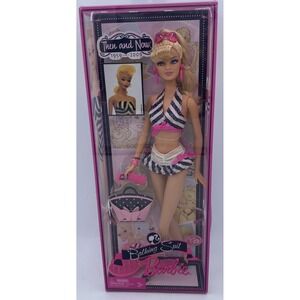 Barbie Then and Now 1959-2009 50th Anniversary Bathing Suit Doll NIB